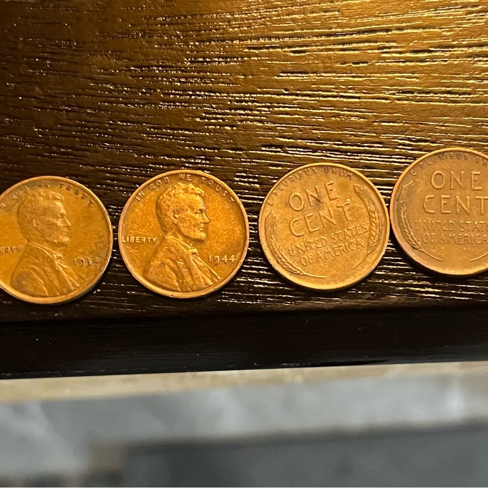 Lincoln Wheat Penny Lot 10 coins - Picture 3 of 3
